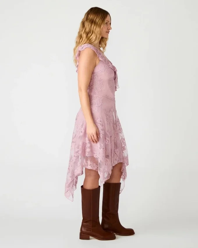 Dariella Dress Mauve Shadows Dariella Dress Mauve Shadows