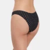 Darling Dot Bikini Bottom Black Multi