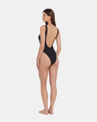 Darling Dot One Piece Swimsuit Black Multi