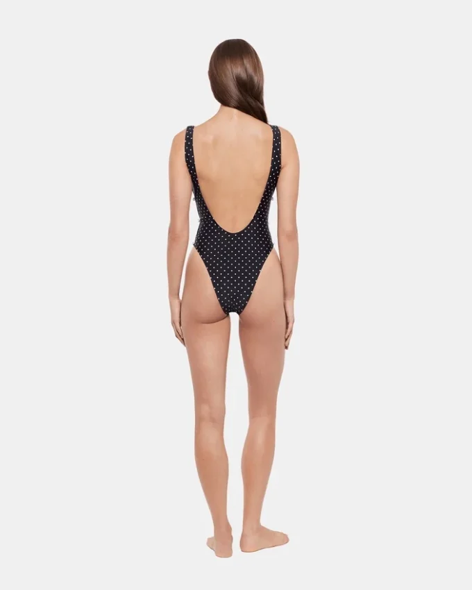 Darling Dot One Piece Swimsuit Black Multi