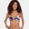 Dazey Fields Multi Bikini Top