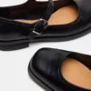 Delancy Black Leather
