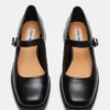 Delancy Black Leather
