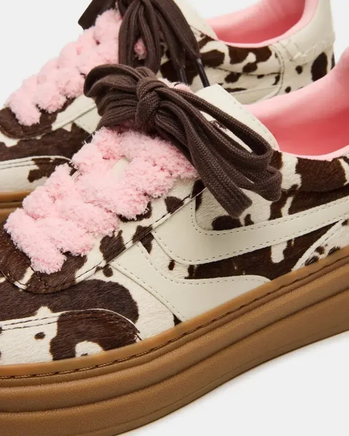 Dodge Brown Cow Print