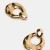 Door Knocker Earrings Gold