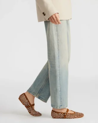 Dreaming Chestnut Suede Rhinestones