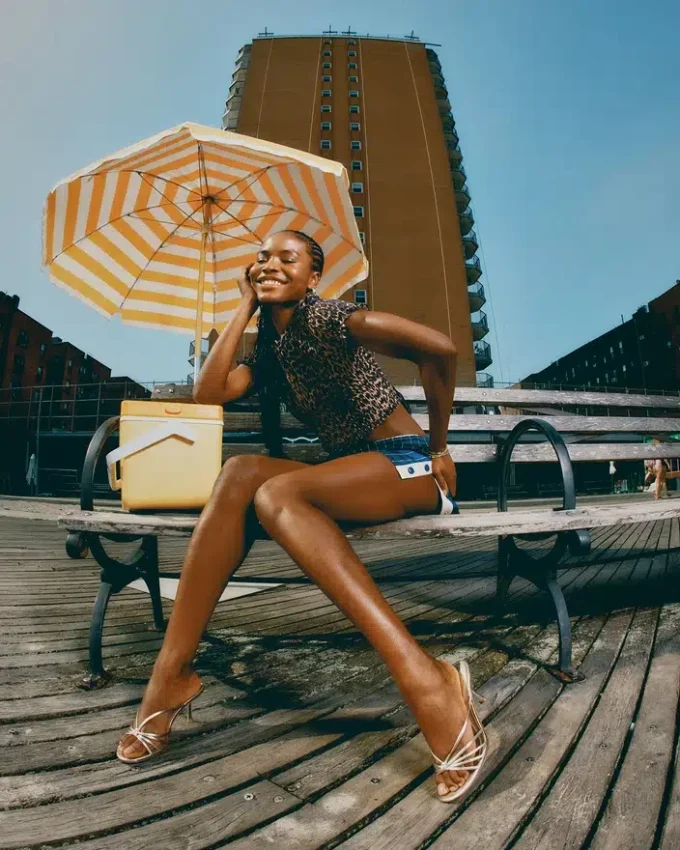 Edna Champagne Leather