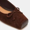 Eleve Chocolate Brown Suede