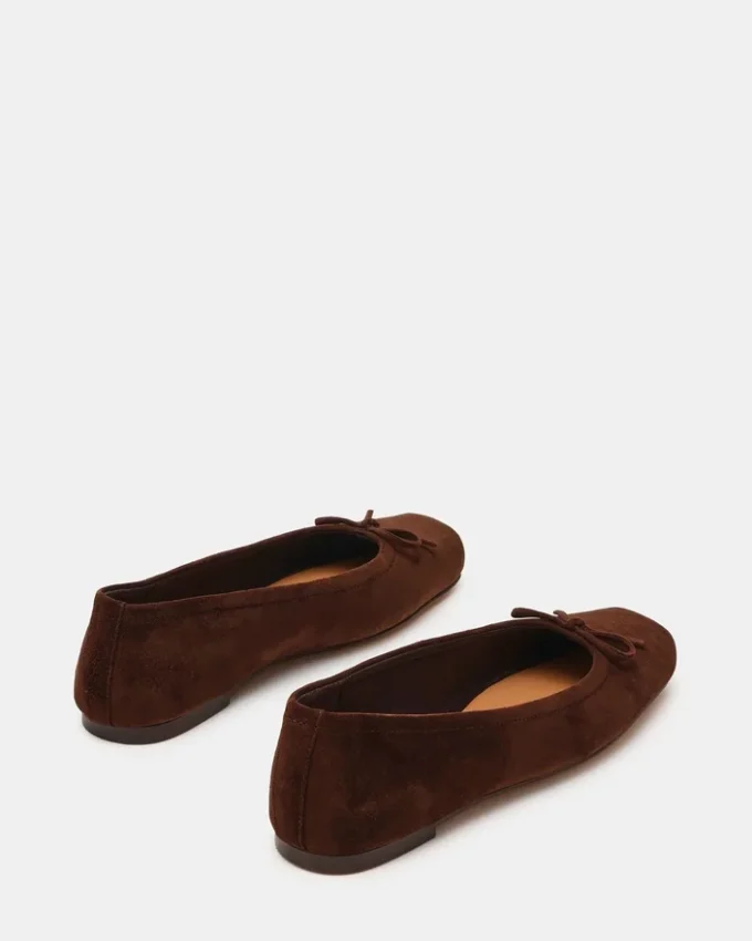 Eleve Chocolate Brown Suede