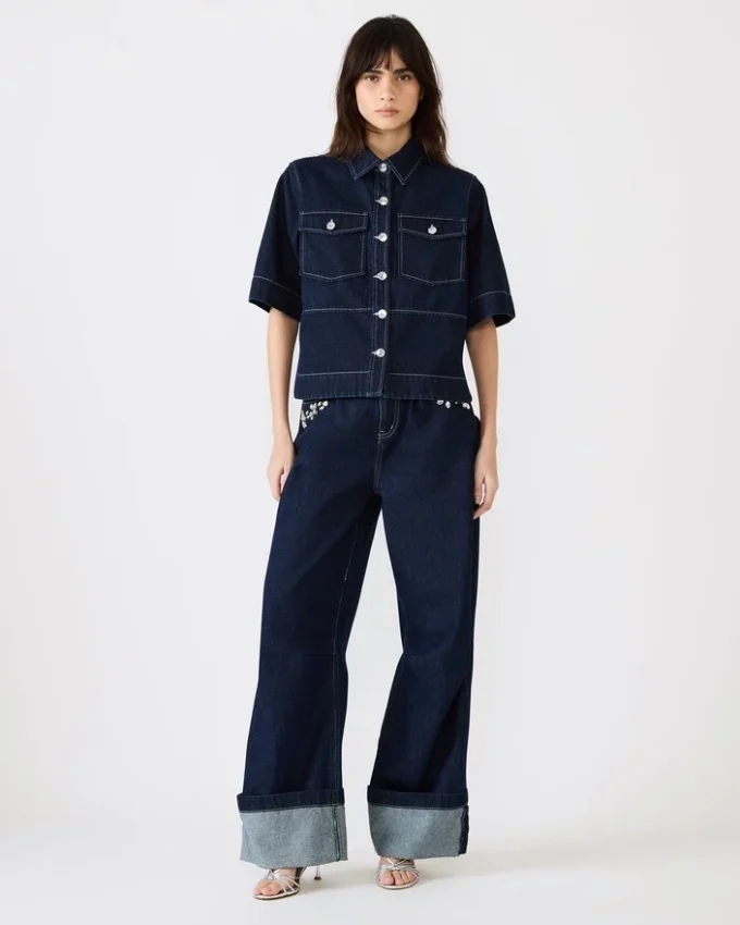 Eliana Top Bijou Blue