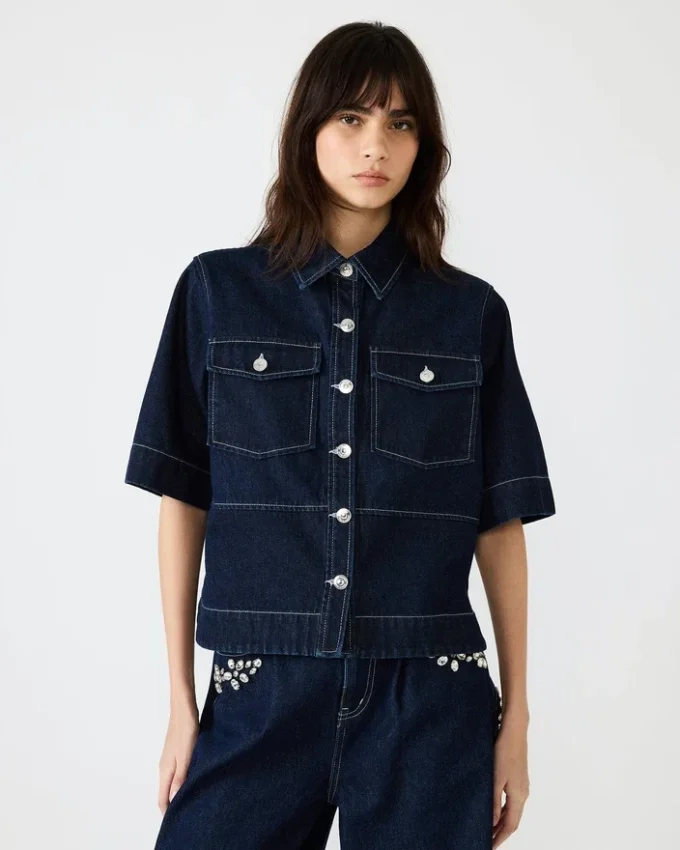 Eliana Top Bijou Blue