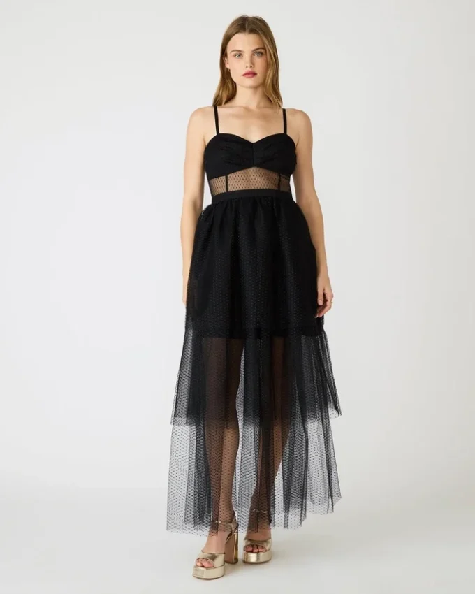 Emily Tulle Dress Black