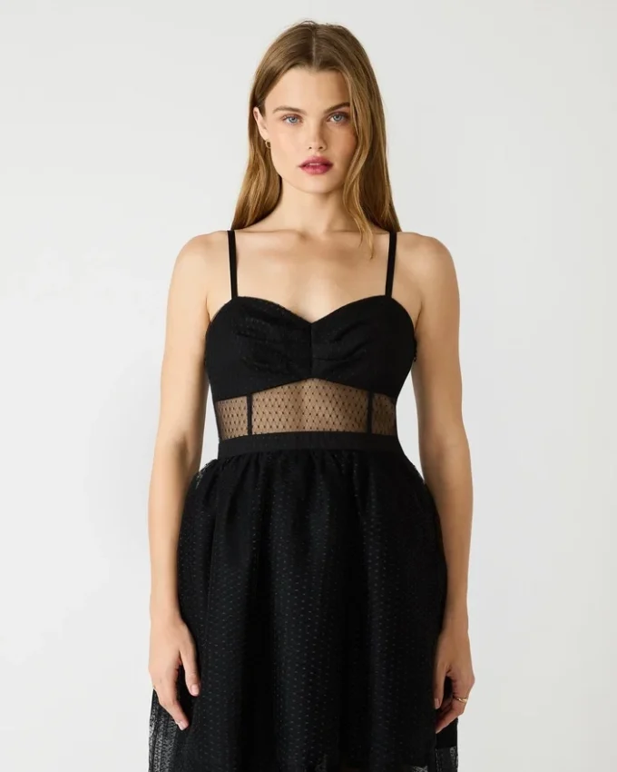 Emily Tulle Dress Black
