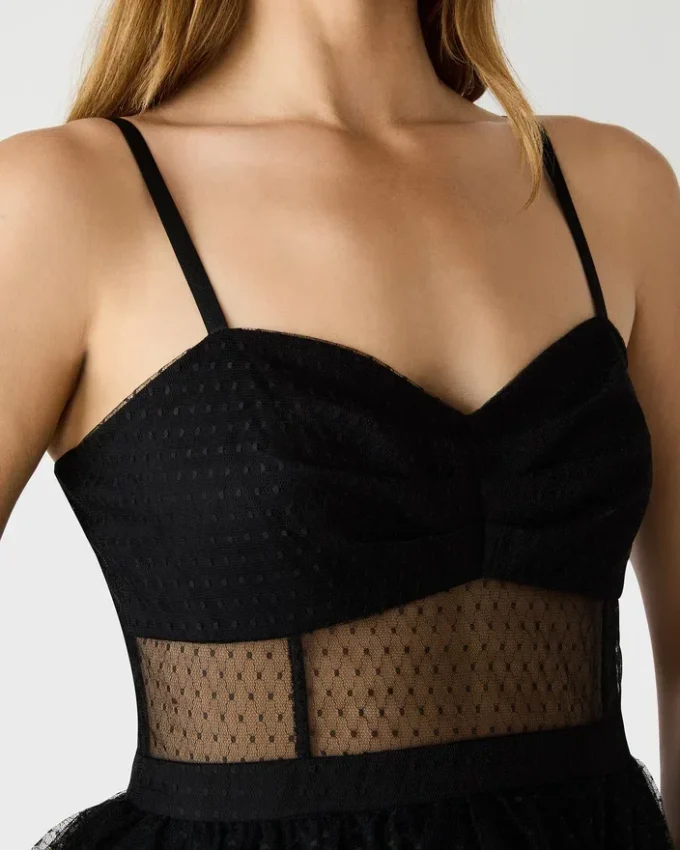 Emily Tulle Dress Black