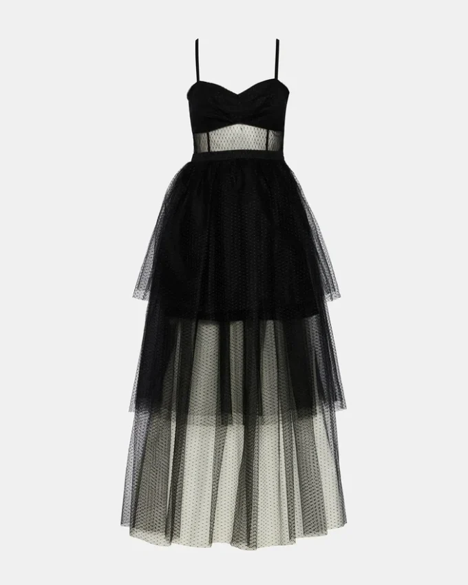 Emily Tulle Dress Black