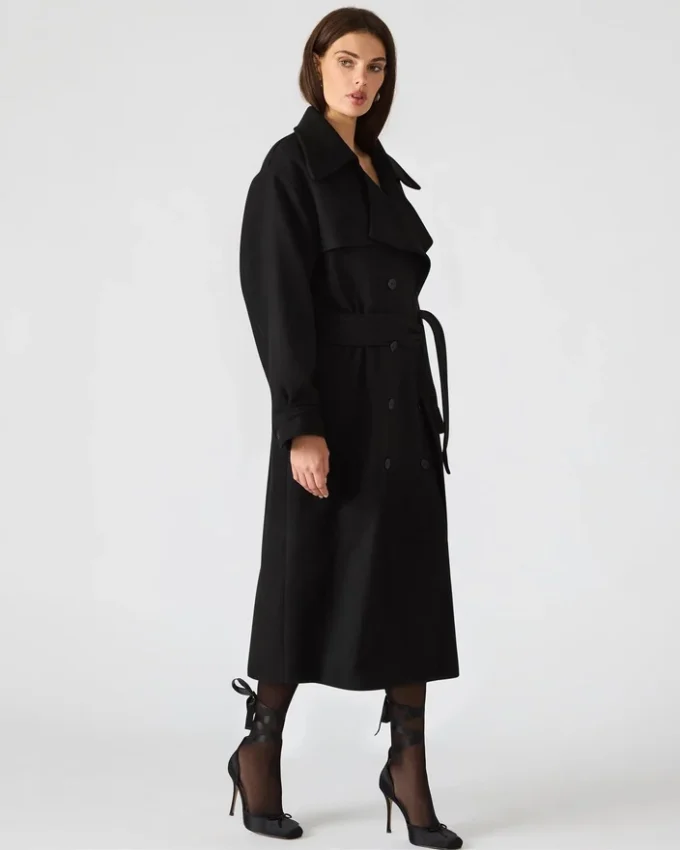Enora Coat Black