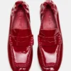 Estee Red Crinkle Patent
