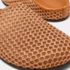 Fern Tan Raffia Mesh