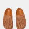 Fern Tan Raffia Mesh