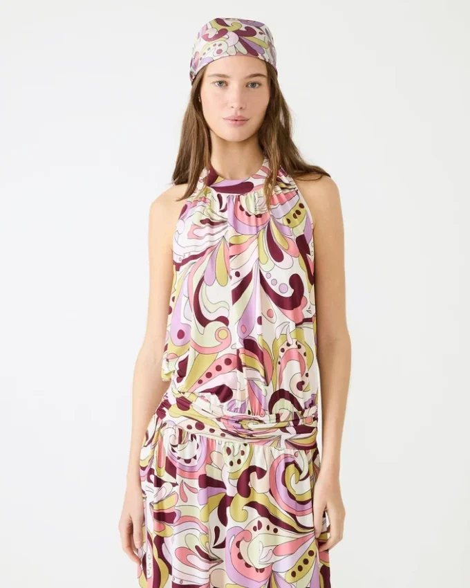Gala Dress Petal Paisley