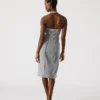 Gia Denim Dress Light Grey