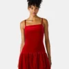Giovanna Dress Red Velvet