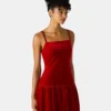 Giovanna Dress Red Velvet