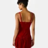 Giovanna Dress Red Velvet