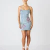 Gisella Dress Seabreeze Blue