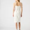 Giselle Denim Dress White