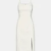 Giselle Denim Dress White