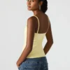 Goldie Tank Pale Yellow