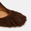 Greer Brown Suede