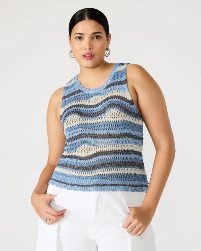 Hannah Top Blue Multi