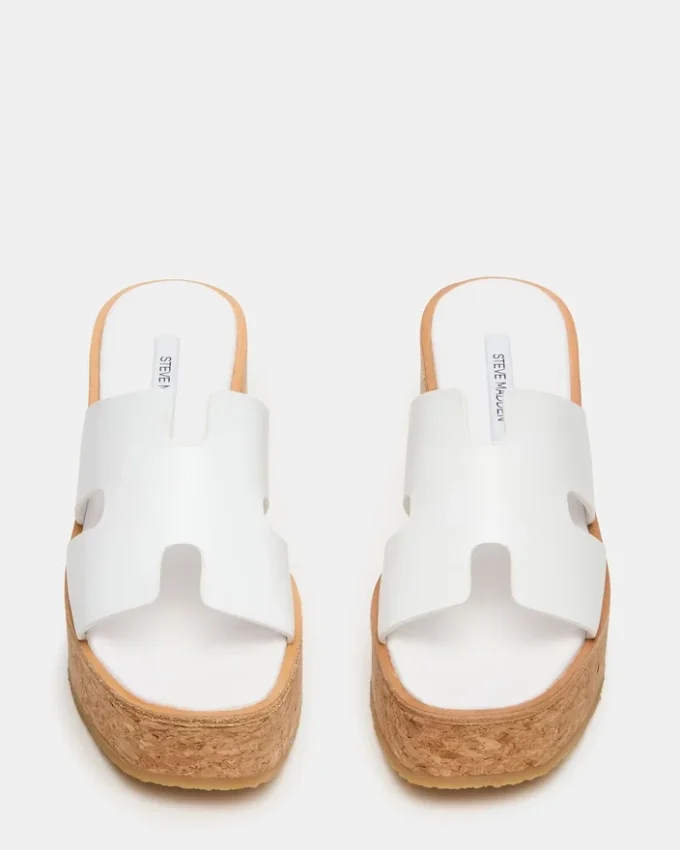 Harmony White Leather