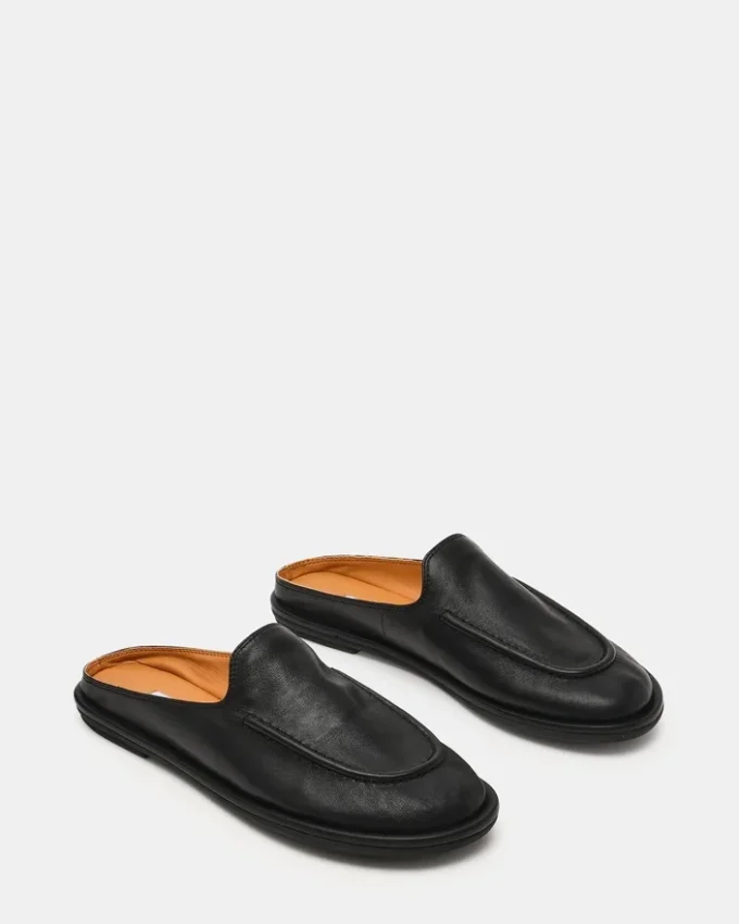 Harrington Black Leather