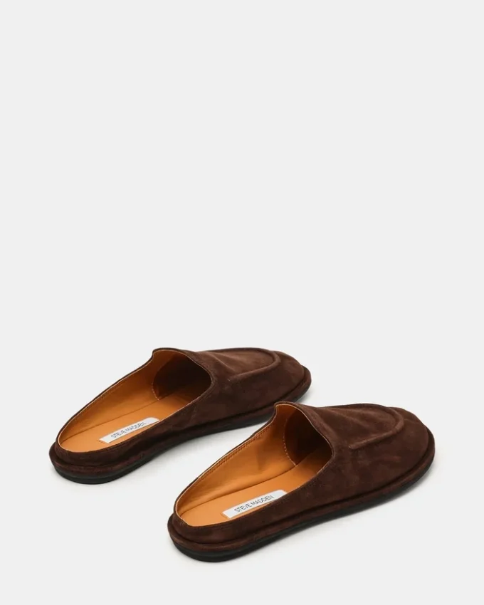 Harrington Chocolate Brown Suede