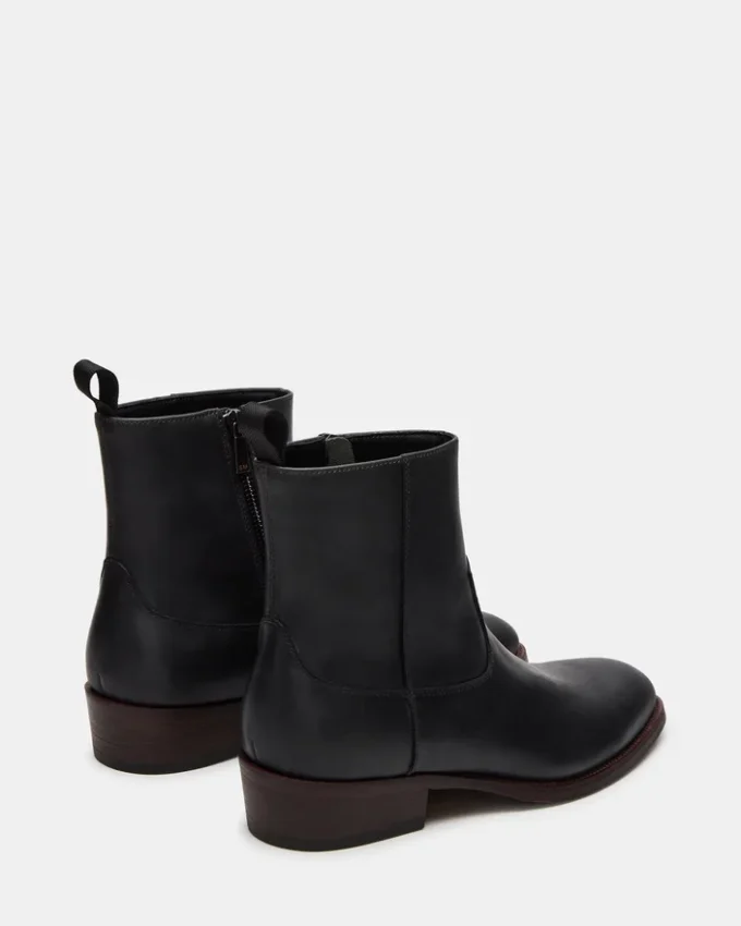 Hendrik Black Leather