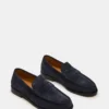 Huckle Navy Suede