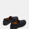 Huckle Navy Suede