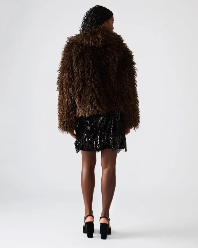 Inaya Coat Dark Espresso