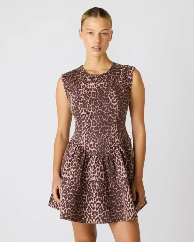 Irinna Dress Hot Spots Print