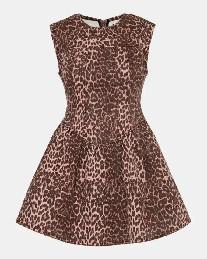 Irinna Dress Hot Spots Print