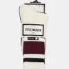 Ivy 2 Pack Stripe Athleisure Socks Cherry