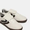 Janos White Leather