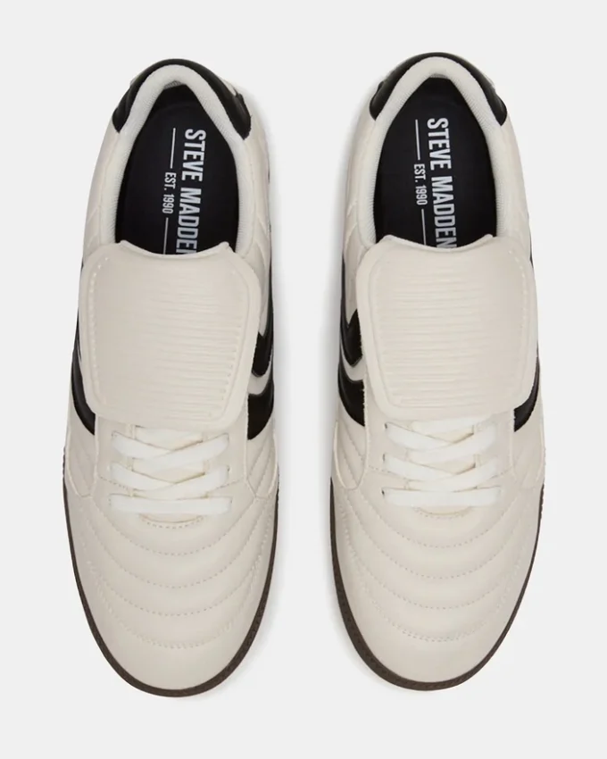 Janos White Leather