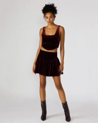 Jayla Skirt Wine