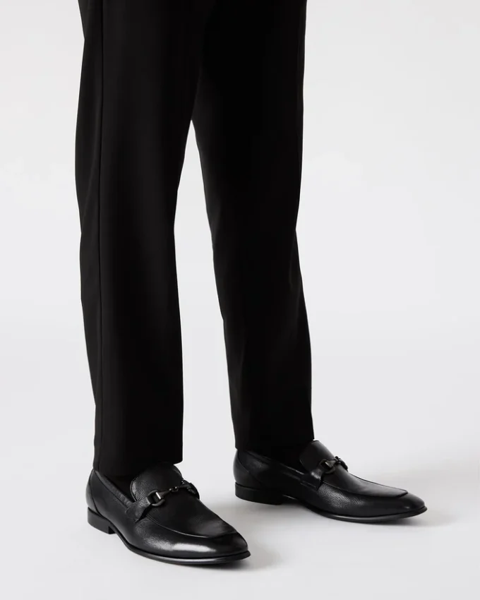 Jayshan Black Leather