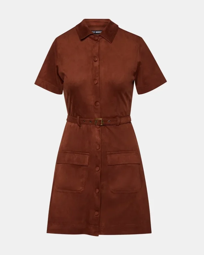 Joliana Dress Dark Fig