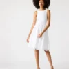 Julian Dress White
